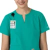 Kadınlar İçin Force Essentials Çentikli Yaka Tunik Önlük Üstü