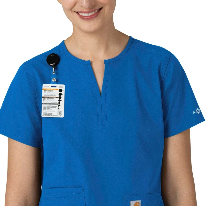 Kadınlar İçin Force Essentials Çentikli Yaka Tunik Önlük Üstü