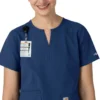 Kadınlar İçin Force Essentials Çentikli Yaka Tunik Önlük Üstü