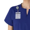 Kadınlar İçin Force Essentials Çentikli Yaka Tunik Önlük Üstü