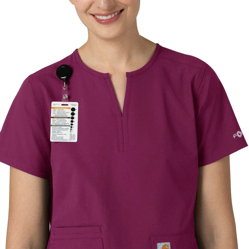 Kadınlar İçin Force Essentials Çentikli Yaka Tunik Önlük Üstü