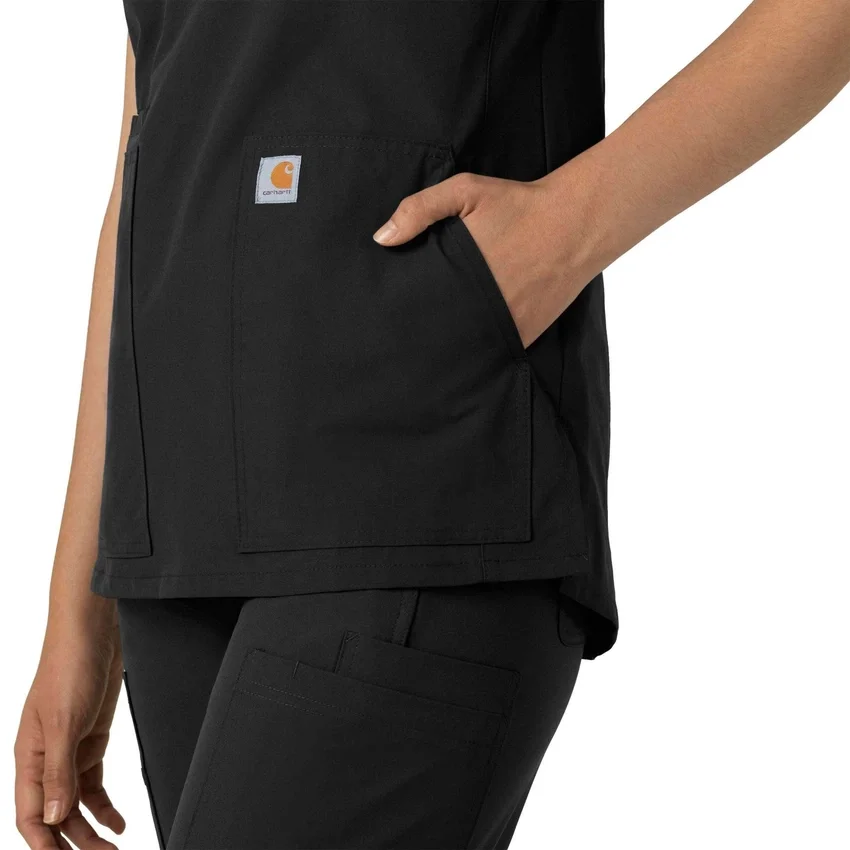 Kadınlar İçin Force Essentials Çentikli Yaka Tunik Önlük Üstü