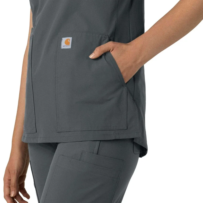 Kadınlar İçin Force Essentials Çentikli Yaka Tunik Önlük Üstü