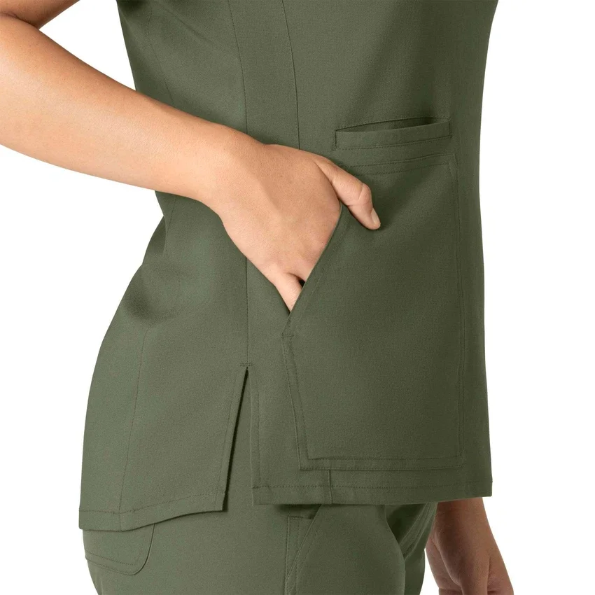 Kadınlar İçin Force Essentials Çentikli Yaka Tunik Önlük Üstü