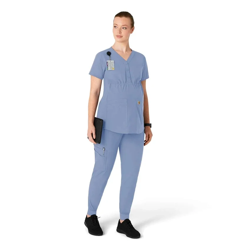 Kadınlar İçin Force Essentials Hamile Jogger Scrub Pantolon