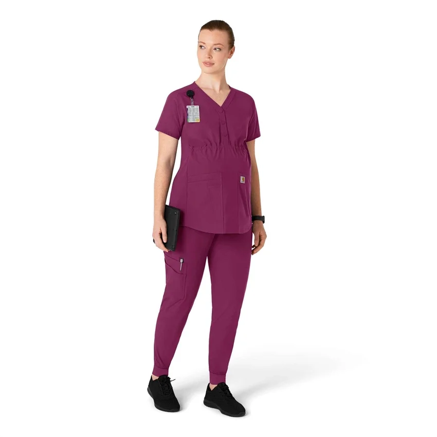 Kadınlar İçin Force Essentials Hamile Jogger Scrub Pantolon