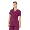 Kadınlar İçin Force Essentials Henley Hamile Scrub Üstü