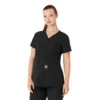 Kadınlar İçin Force Essentials Henley Hamile Scrub Üstü