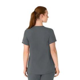 Kadınlar İçin Force Essentials Henley Hamile Scrub Üstü