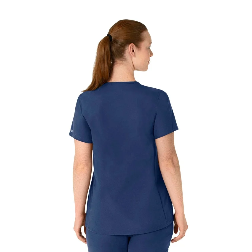 Kadınlar İçin Force Essentials Henley Hamile Scrub Üstü