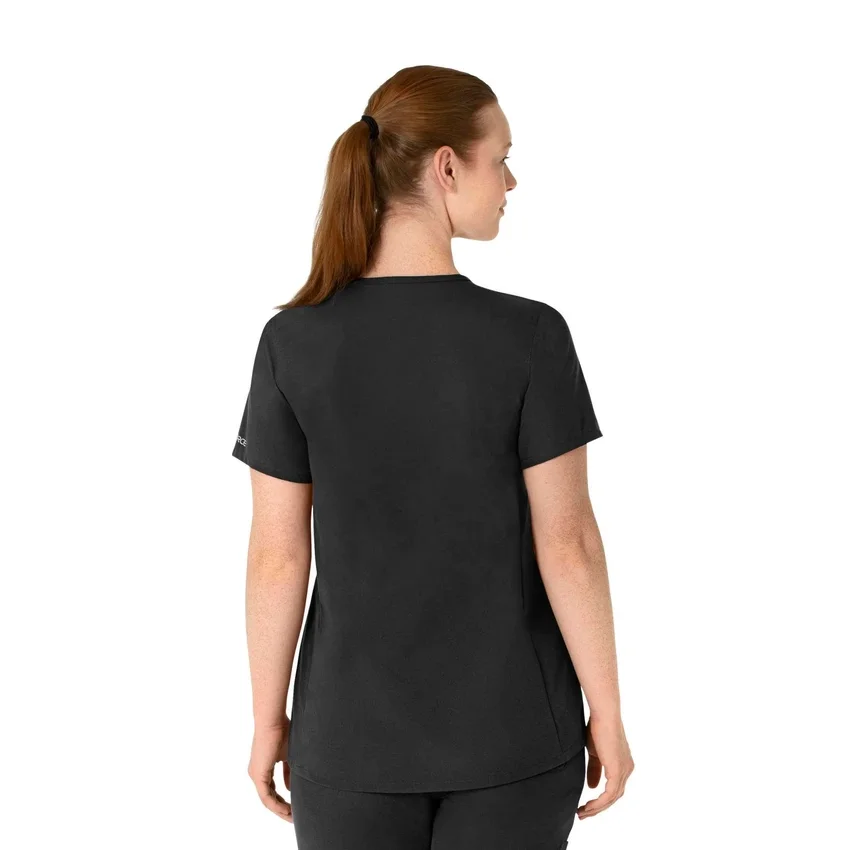 Kadınlar İçin Force Essentials Henley Hamile Scrub Üstü