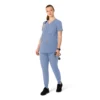 Kadınlar İçin Force Essentials Henley Hamile Scrub Üstü