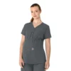 Kadınlar İçin Force Essentials Henley Hamile Scrub Üstü
