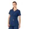 Kadınlar İçin Force Essentials Henley Hamile Scrub Üstü