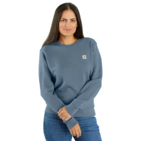 Kadınlar İçin Hafif Tencel Bisiklet Yaka Sweatshirt