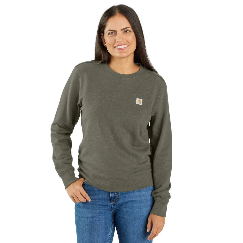 Kadınlar İçin Hafif Tencel Bisiklet Yaka Sweatshirt