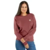 Kadınlar İçin Hafif Tencel Bisiklet Yaka Sweatshirt