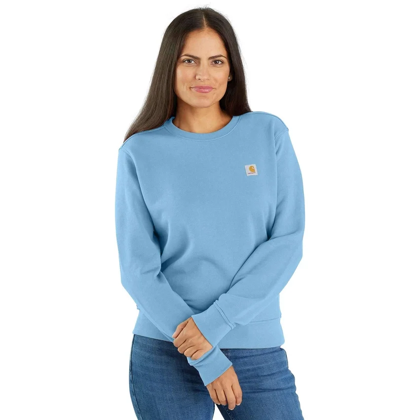 Kadınlar İçin Hafif Tencel Bisiklet Yaka Sweatshirt