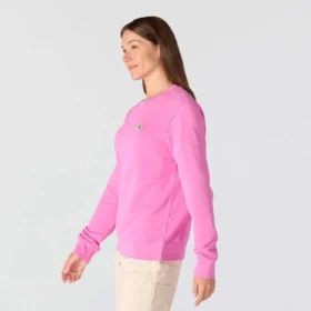 Kadınlar İçin Hafif Tencel Bisiklet Yaka Sweatshirt