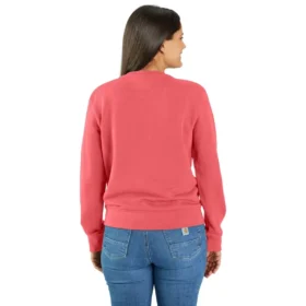 Kadınlar İçin Hafif Tencel Bisiklet Yaka Sweatshirt
