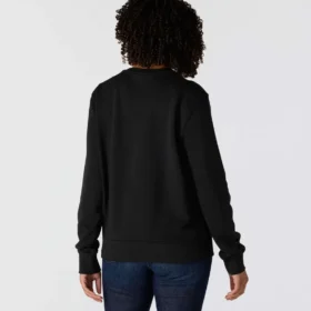 Kadınlar İçin Hafif Tencel Bisiklet Yaka Sweatshirt