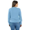 Kadınlar İçin Hafif Tencel Bisiklet Yaka Sweatshirt