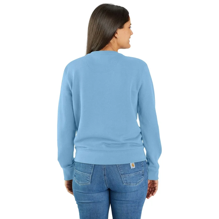 Kadınlar İçin Hafif Tencel Bisiklet Yaka Sweatshirt