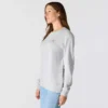 Kadınlar İçin Hafif Tencel Bisiklet Yaka Sweatshirt