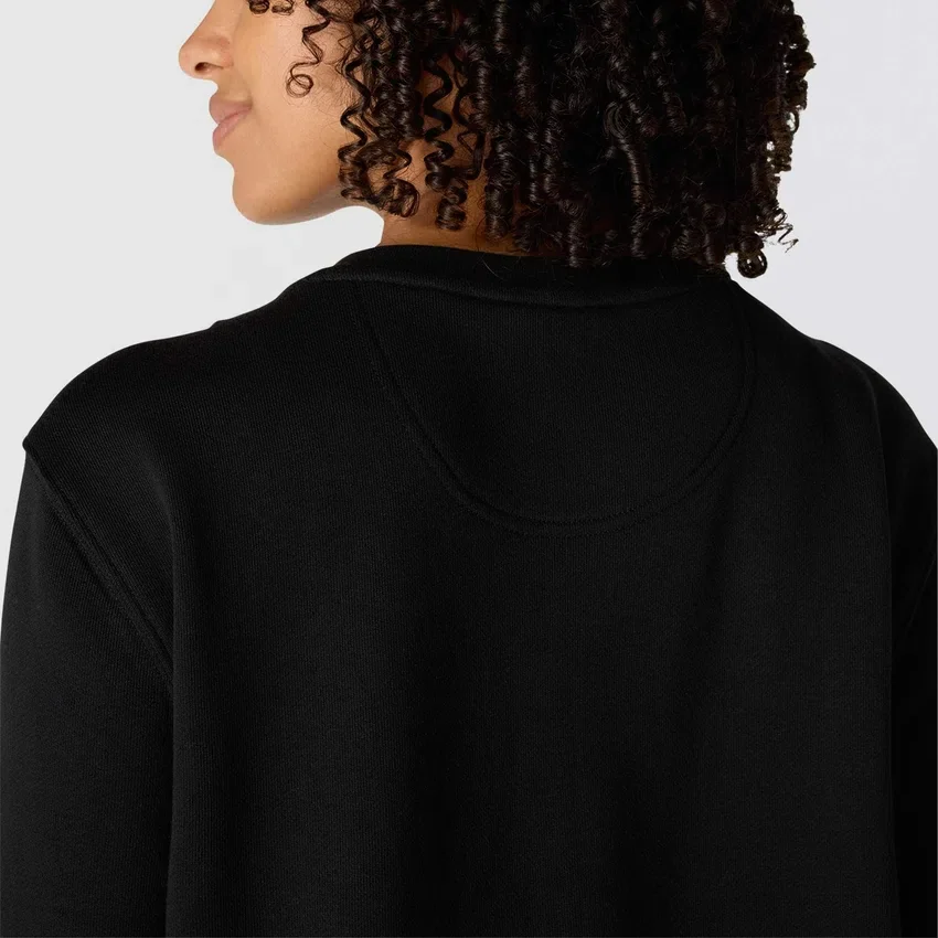 Kadınlar İçin Hafif Tencel Bisiklet Yaka Sweatshirt