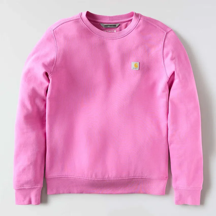 Kadınlar İçin Hafif Tencel Bisiklet Yaka Sweatshirt
