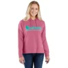 Kadınlar İçin Hafif Tencel Bol Kesim Desenli Kapüşonlu Sweatshirt