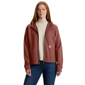 Kadınlar İçin Hafif Tencel Tam Fermuarlı Kapüşonlu Sweatshirt