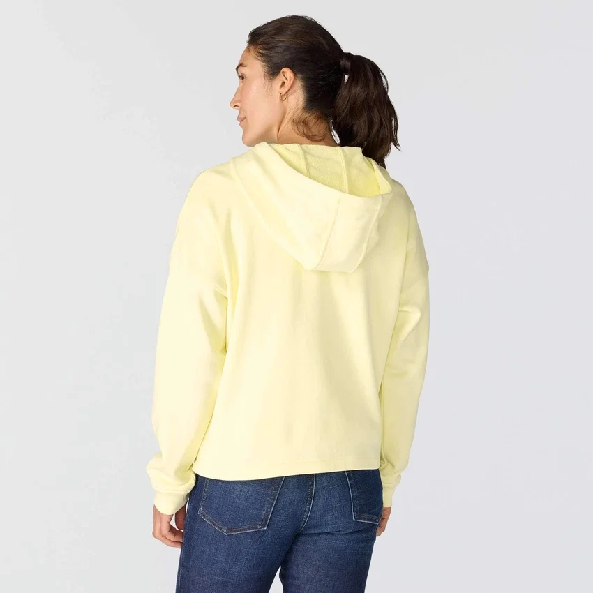 Kadınlar İçin Hafif Tencel Tam Fermuarlı Kapüşonlu Sweatshirt
