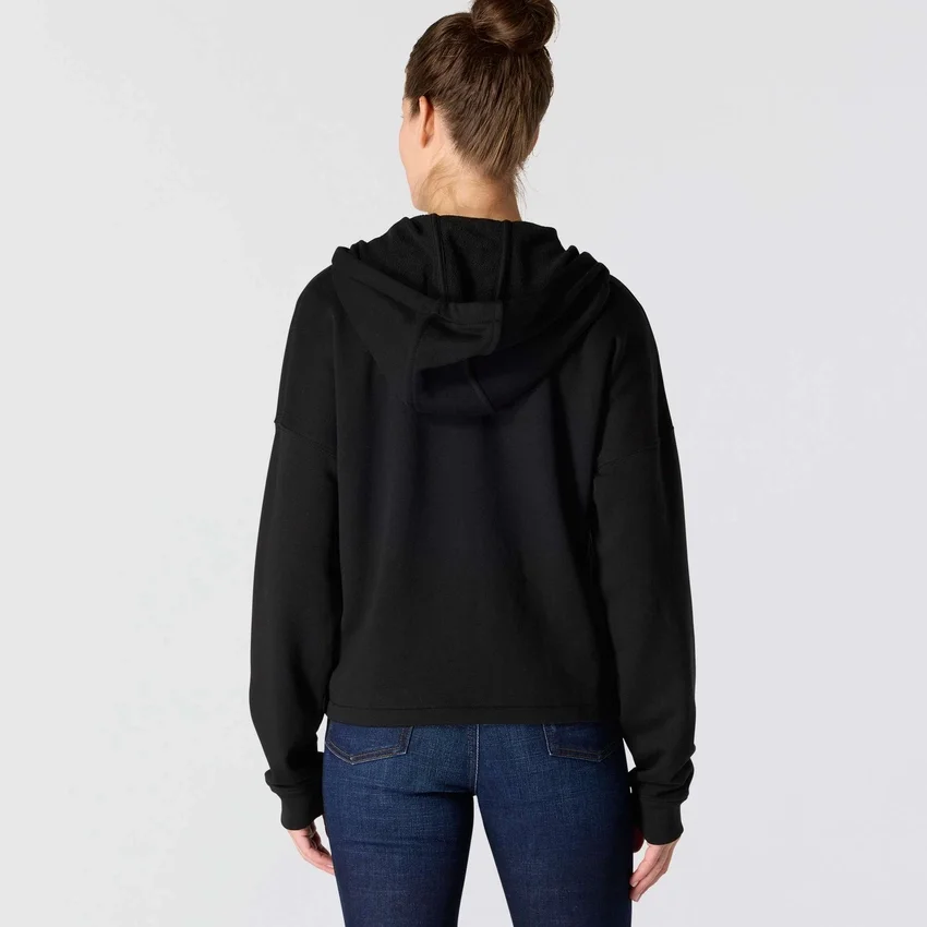 Kadınlar İçin Hafif Tencel Tam Fermuarlı Kapüşonlu Sweatshirt