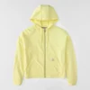 Kadınlar İçin Hafif Tencel Tam Fermuarlı Kapüşonlu Sweatshirt