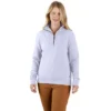 Kadınlar İçin Hafif Tencel Yarım Fermuarlı Pullover Sweatshirt