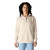 Kadınlar İçin Hafif Tencel Yarım Fermuarlı Pullover Sweatshirt