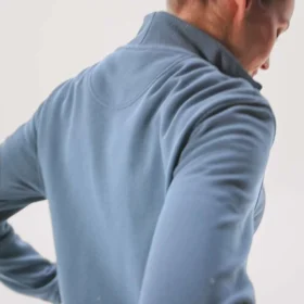 Kadınlar İçin Hafif Tencel Yarım Fermuarlı Pullover Sweatshirt