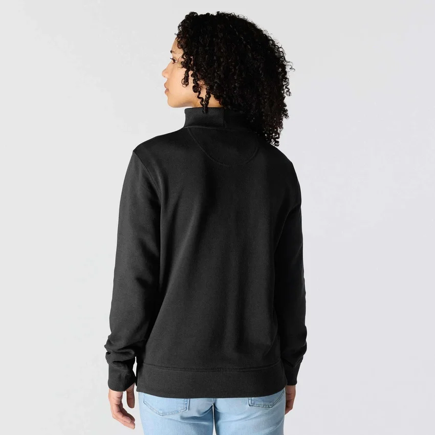 Kadınlar İçin Hafif Tencel Yarım Fermuarlı Pullover Sweatshirt
