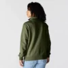 Kadınlar İçin Hafif Tencel Yarım Fermuarlı Pullover Sweatshirt