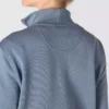 Kadınlar İçin Hafif Tencel Yarım Fermuarlı Pullover Sweatshirt