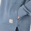 Kadınlar İçin Hafif Tencel Yarım Fermuarlı Pullover Sweatshirt