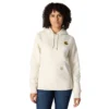 Kadınlar İçin İkonik Clarksburg Gevşek Kesim Polar Astarlı Logolu Kapüşonlu Sweatshirt