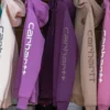 Kadınlar İçin İkonik Clarksburg Gevşek Kesim Polar Astarlı Logolu Kapüşonlu Sweatshirt
