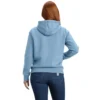 Kadınlar İçin İkonik Clarksburg Gevşek Kesim Polar Astarlı Logolu Kapüşonlu Sweatshirt