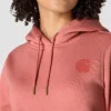 Kadınlar İçin İkonik Clarksburg Gevşek Kesim Polar Astarlı Logolu Kapüşonlu Sweatshirt