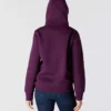 Kadınlar İçin İkonik Clarksburg Gevşek Kesim Polar Astarlı Logolu Kapüşonlu Sweatshirt