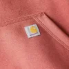 Kadınlar İçin İkonik Clarksburg Gevşek Kesim Polar Astarlı Logolu Kapüşonlu Sweatshirt