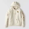 Kadınlar İçin İkonik Clarksburg Gevşek Kesim Polar Astarlı Logolu Kapüşonlu Sweatshirt
