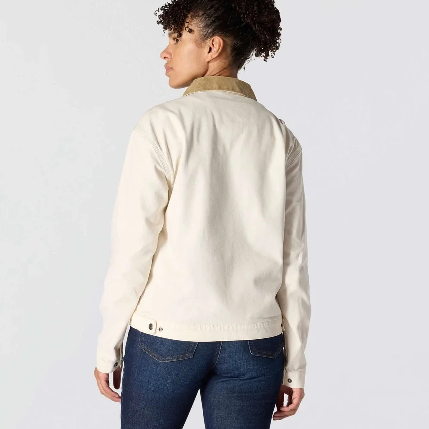 Kadınlar İçin İkonik Crawford Kanvas Detroit Jacket